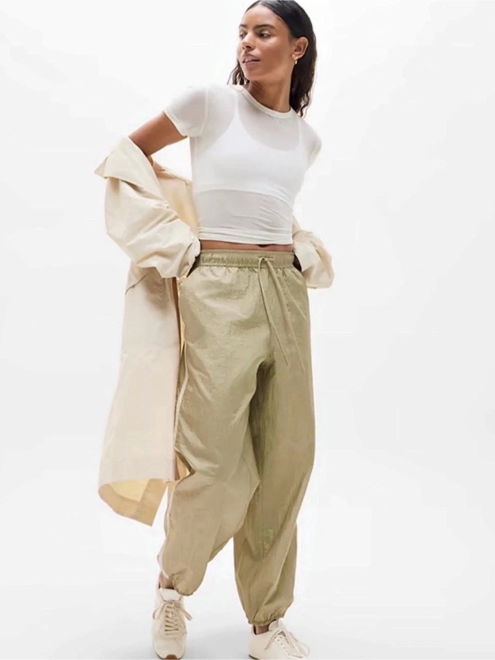 Athleta Women's Jogger Pants in Green